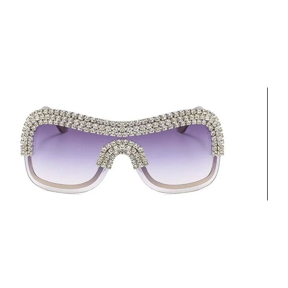 The Hollywood Rhinestone Sunglasses - Multiple Colors