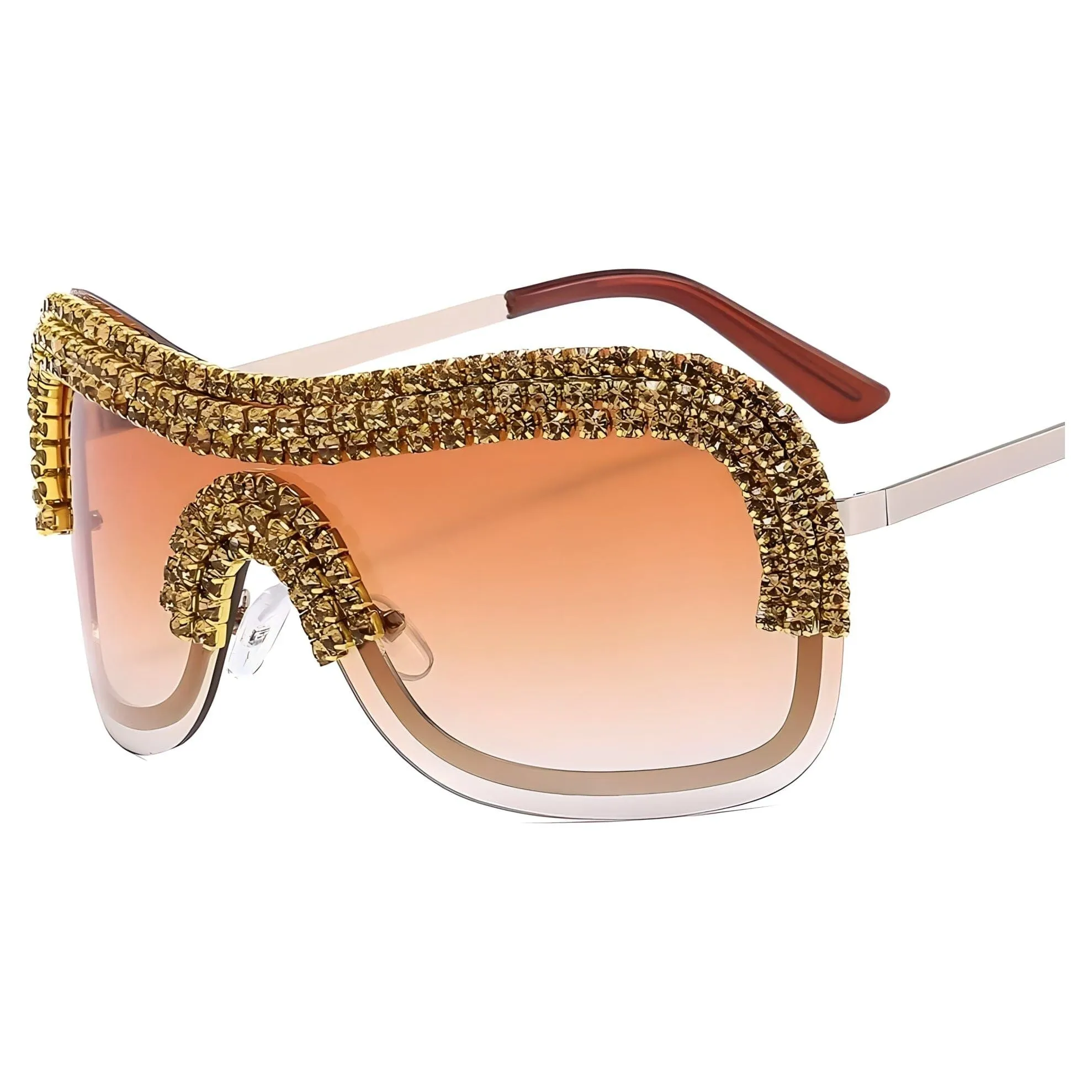 The Hollywood Rhinestone Sunglasses - Multiple Colors