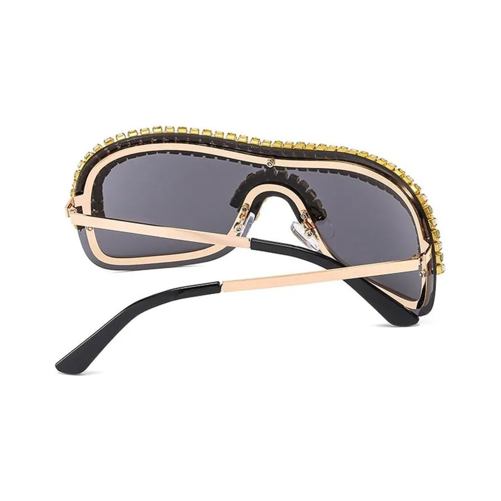 The Hollywood Rhinestone Sunglasses - Multiple Colors