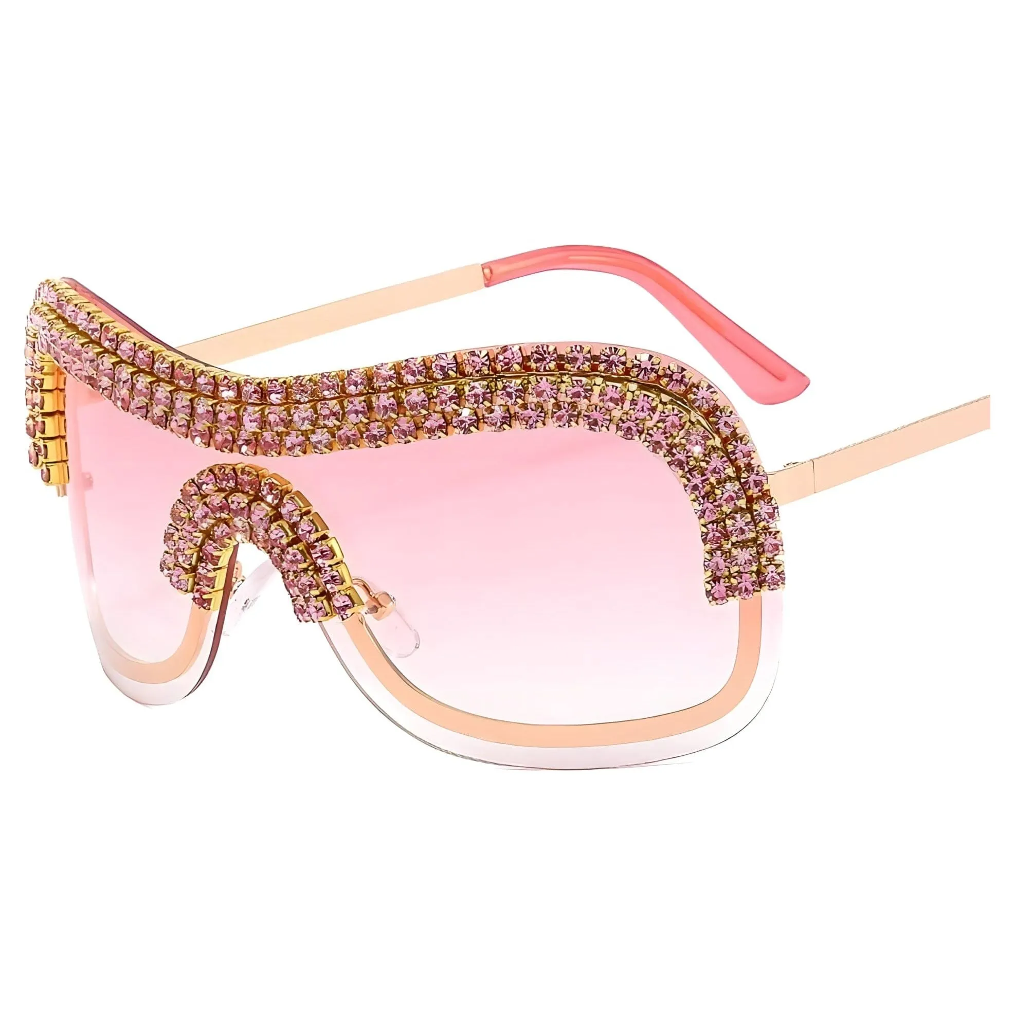 The Hollywood Rhinestone Sunglasses - Multiple Colors