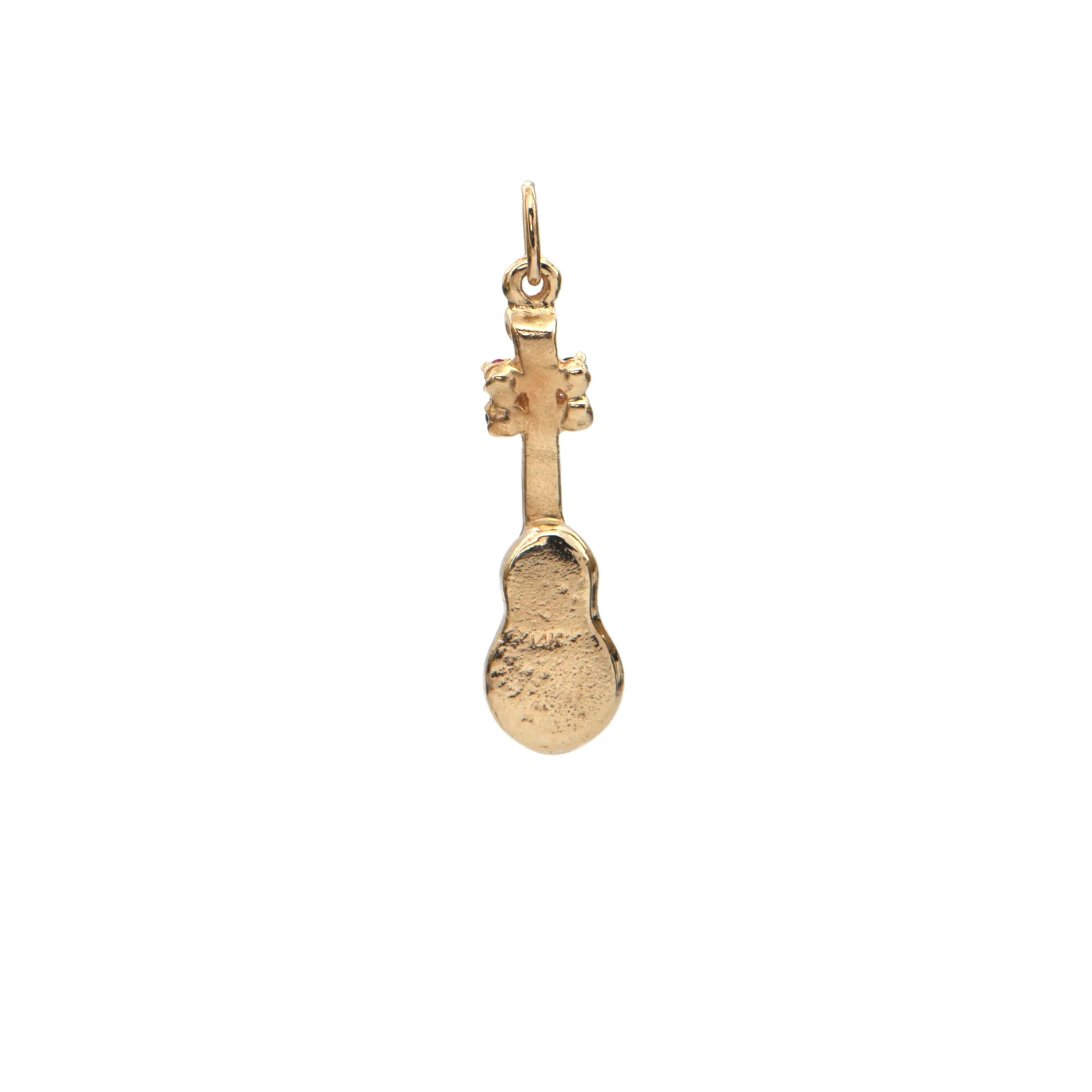 Vintage 14K Gold Violin Charm