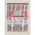 Wholesale london bloom flowers Window Curtain Set