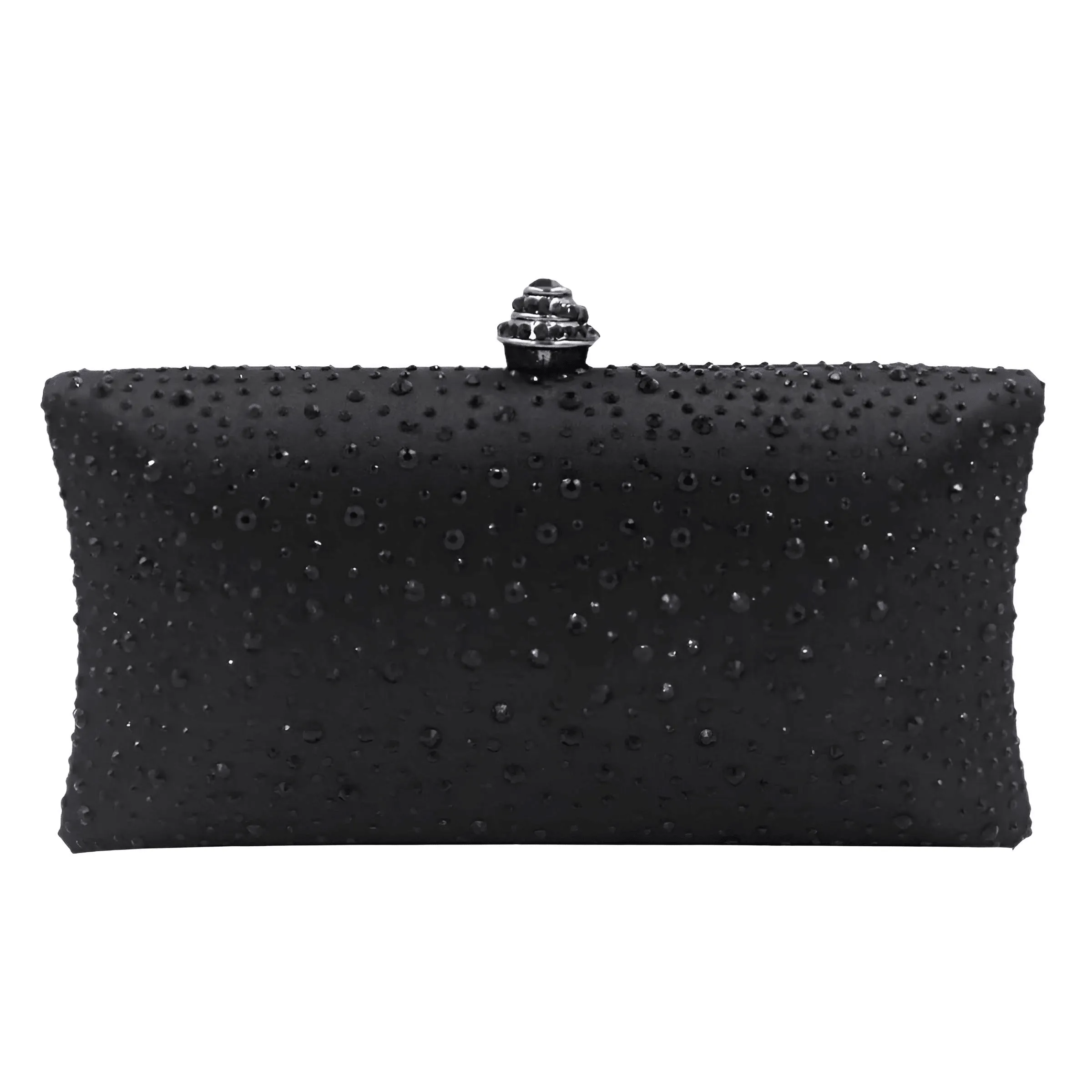 Women's Clutch With Rhinestones - In 9 Trending Colors!